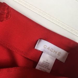 Cache Skirts - Caché Red Pencil Skirt Cache Skirts - Caché Red Pencil Skirt